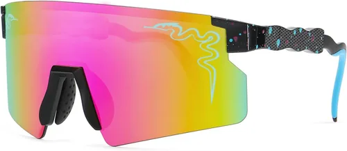 Dos tamaños de gafas de sol para adultos y jóvenes, niños y niñas, UV400, para hombres y mujeres, para ciclismo, actividades al aire libre, Ka4