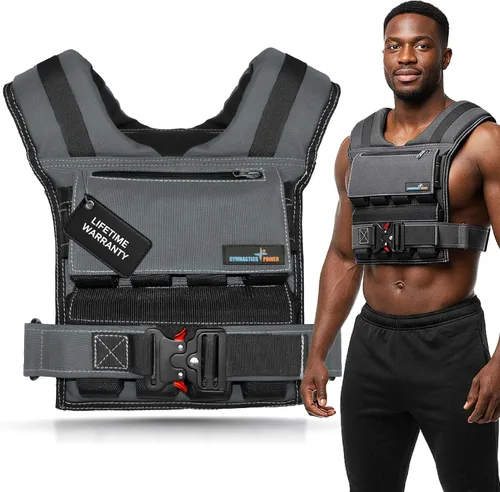 Miniatura 16 de Weighted Vest Adjustable for Men and Women – Workout Weight Training Vest for Fitness, Running, Strength, Exercise & Cross Training