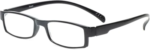 Calabria 762 Gafas de lectura colgantes alrededor del cuello, lentes azules o transparentes, para hombres y mujeres, duraderos y modernos, patillas