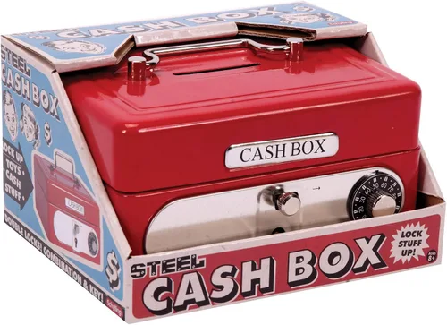 Miniatura 3 de Schylling Locking Cash Box Red, 1 EA