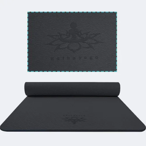 Miniatura 3 de Hatha Yoga - Tapete de yoga extra grueso de elastómero termoplástico, 72 x 32 pulgadas de grosor, 1/2 pulgadas, respetuoso con el medio ambiente