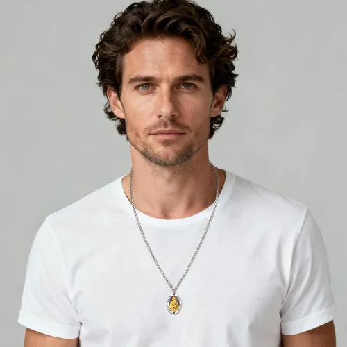 Miniatura 17 de Eusense Saint Necklace Sterling Silver 925 Protection Jewelry for Men Women Patron St Medals Amulet Pendant