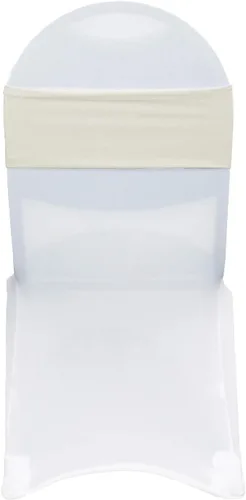 Miniatura 32 de YOUR CHAIR COVERS - Bandas elásticas de elastano para sillas, color negro (paquete de 10), bandas elásticas universales para banquetes, fiestas