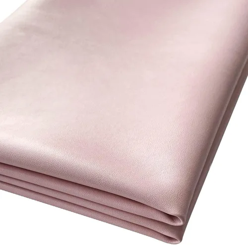 Miniatura 12 de Tela de piel sintética de 1 yarda, 54 x 36 pulgadas, material suave de color sólido, 0.035 in de grosor, perfecto para fundas de tapicería, bolsos