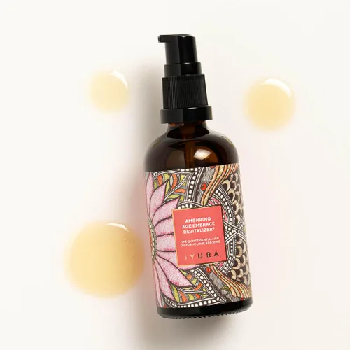 Miniatura 5 de The Ayurveda Experience iYURA Ambhring Age Embrace Revitalizer and Hair Oil - Hidratante capilar profesional para cabello con volumen, brillante
