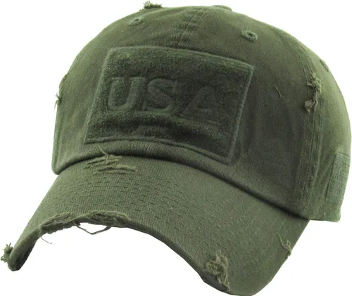 Miniatura 210 de KBETHOS Tactical Operator Collection USA Fishing Mesh Ballcap Flag Patch America Outdoors Trucker Baseball Cap