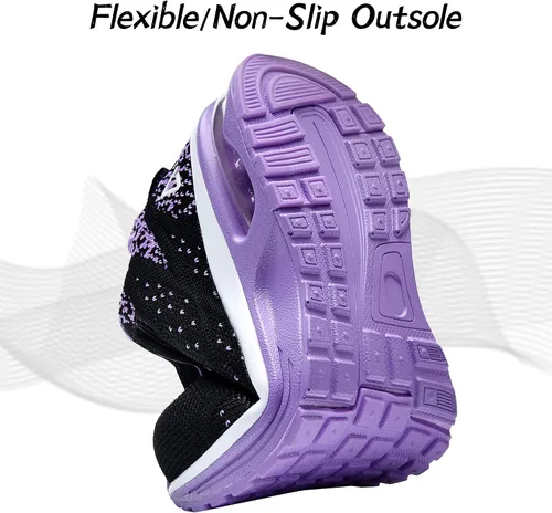 Miniatura 5 de PERSOUL Air Shoes - Zapatillas para niños y niñas, deportivas, para atletismo, gimnasio, correr