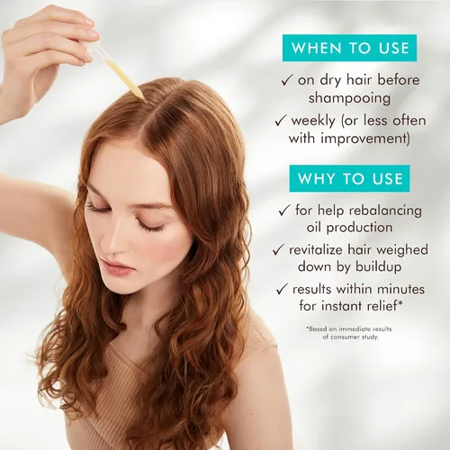 Miniatura 5 de Moroccanoil Tratamiento para el cuero cabelludo graso, 1.5 fl oz
