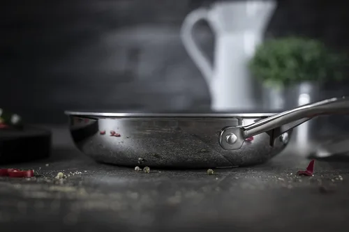 Miniatura 5 de Kuhn Rikon Peak Oven-Safe - Sartén de inducción antiadherente, 8 pulgadas, color plateado