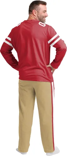 Miniatura 2 de FOCO NFL mens Nfl Team Logo Gameday Ready Jersey Pajama Set