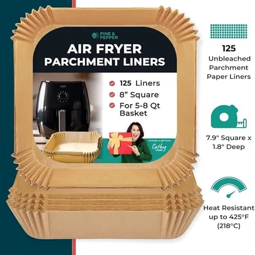 Miniatura 7 de Cathy Yoder's Pine and Pepper - Juego de sábanas magnéticas de temperatura para freidora de aire y forros para freidora de aire, 125 piezas