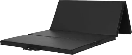 Miniatura 12 de KaRaDaStyle - Tapete de gimnasia plegable y estirable de 71"x39"x2", para entrenamiento muscular, para niños, barra horizontal de juego, tapete