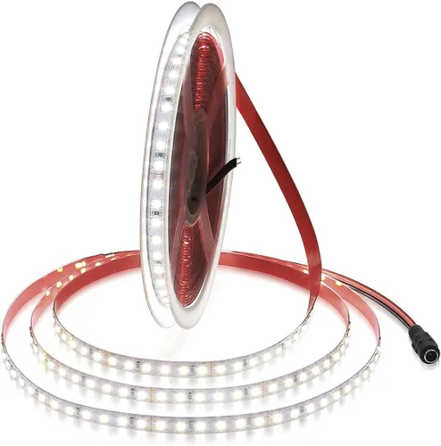 Miniatura 12 de ALITOVE Tira de Luces LED COB de 24V Blanco Luz de Día 32.8ft 6500K Súper Brillante Cortable Tiras de Luces LED 480leds/M CRI90+ Cinta de Luz LED