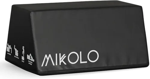 Mikolo Banco de Empuje de Cadera, Máquina de Empuje de Cadera en Casa para Puente de Glúteos, Caja de Empuje de Cadera Multifuncional con