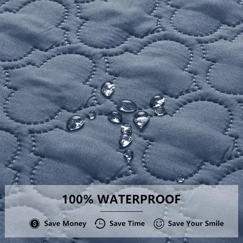 Miniatura 2 de Funda de sofá impermeable lavable para perros, manta reversible para cama para perro, protector de muebles para mascotas