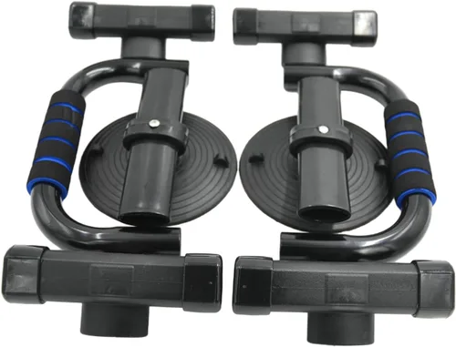 Miniatura 10 de Push up Stand Dip Bar Pull up Bar er Fitness Gimnasio Aros Barra de levantamiento de pesas Barra Tire abajo de la máquina de remo Negro