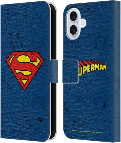 Miniatura 81 de Head Case Designs Funda de piel con licencia oficial de Superman DC Comics con logotipos negros y rojos compatible con Apple iPhone 11