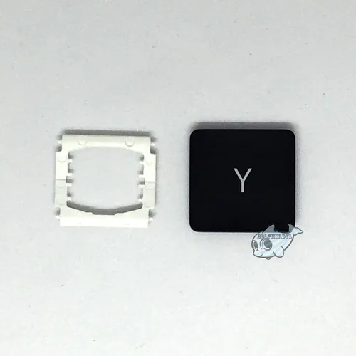 Miniatura 50 de (TM) - Tapa de llave individual de repuesto para MacBook Pro A1706 A1707 A1708 de EE. UU. Teclado de llave (solo tapa de tecla) (0 cero)