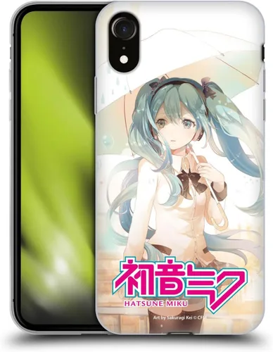 Miniatura 134 de Head Case Designs Licencia Oficial Hatsune Miku Gráficos Lindos Carcasa de Gel [Protección de Grado Militar] Compatible con Apple iPhone 7