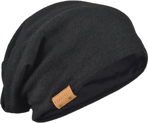 Miniatura 128 de FORBUSITE Gorro de punto largo holgado para hombre para verano e invierno, de gran