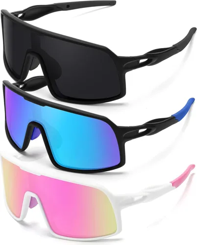 Miniatura 15 de SEKKAF Gafas de sol deportivas polarizadas para hombres y mujeres, gafas de ciclismo con protección UV, para bicicleta de montaña, correr, pesca