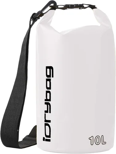 Miniatura 20 de IDRYBAG Bolsa seca para kayak impermeable 2L/5L/10L/15L/20L, pequeña bolsa impermeable para navegación