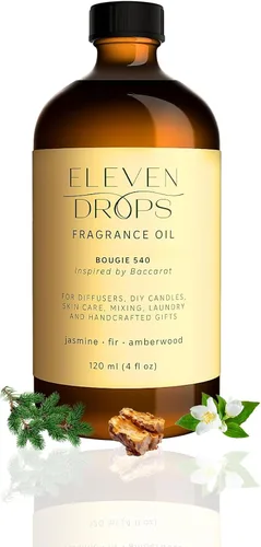 Miniatura 11 de Bougie 540 Aceite de fragancia Notas de jazmín, abeto y ámbar Aceite difusor de varillas de aroma de larga duración para el hogar, oficina