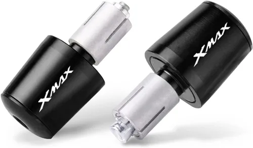 Miniatura 6 de Motorcycle Motorcycle Handlebar Counterweight Grips Ends 7/8'' 22mm Handle Bar Cap Hand Grips Bar End Plug for Xmax 300 400 125 250 Handle end Black