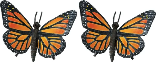 Miniatura 8 de Safari Ltd. Figura de mariposa monarca, figura realista de insectos de 4.5 pulgadas, juguete educativo para niños, niñas y niños a partir de 3 años