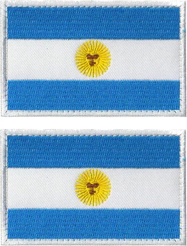 Miniatura 33 de 2 parches de bandera de Japón de AliPlus bordados tácticos militares moral parche apliques gancho y bucle