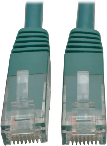 Miniatura 10 de Tripp Lite Cable de conexión moldeado Gigabit Cat6 Cat5e RJ45 M/M 550MHz Amarillo