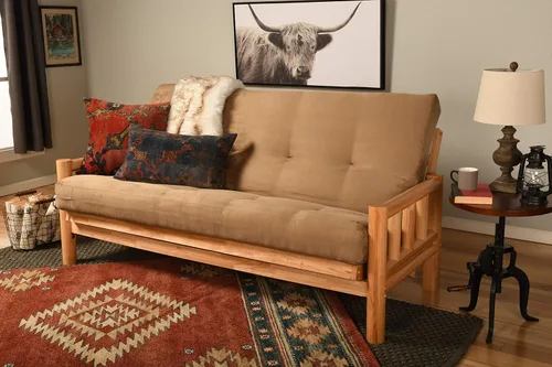 Miniatura 15 de Kodiak Futons - Marco de futón convertible en acabado natural