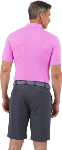 Miniatura 8 de IBKUL Polo de manga corta para hombre con protección solar UPF 50+ Icefil Cooling Tech Mini Check 94754