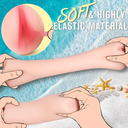 Miniatura 4 de Paquete de 3 juguetes sexuales coños de bolsillo para hombres, masturbadores masculinos, muñecas sexuales – Coño de bolsillo realista de boca