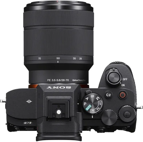 Miniatura 5 de Sony α7 IV Kit de cámara sin espejo (ILCE-7M4K/B) con lente OSS de 1.102-2.756 in Sensor de fotograma completo de 33 MP Video 4K/60p Tarjeta