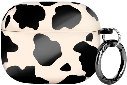 Miniatura 8 de Velvet Caviar Compatible with AirPods 3rd Generation Case with Keychain - Cute Protective Hard AirPod 3 Cases for Women - Blue Aquamarine Polka Dot