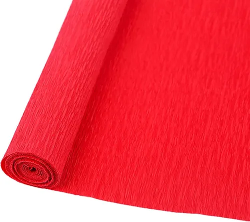 Miniatura 37 de Rollo de papel crepé de alta calidad de 3.17 oz de ancho, 98 pulgadas de largo, serpentina de papel para manualidades, decoración colgante de fiesta