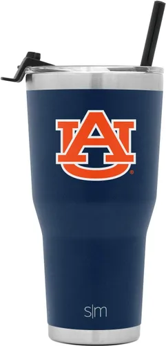 Miniatura 23 de Simple Modern Vaso Cruiser Cruiser con licencia oficial de la NHL Arizona Coyote de 30 onzas, taza de viaje aislada con tapa abatible y popote