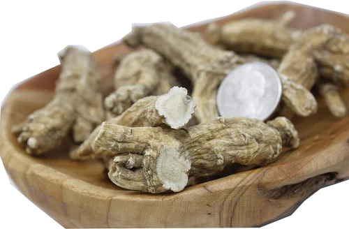 Miniatura 2 de DOL Raíz de ginseng cultivada a mano de Wisconsin americano, mediana y grande, ginseng americano cultivado de Wisconsin medio (16 onzas por caja)
