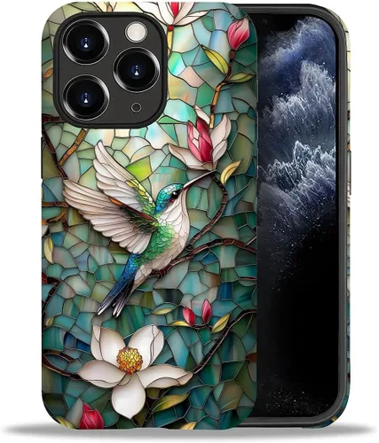 Miniatura 117 de DAIZAG Funda compatible con iPhone 11, hermoso color arena, patrón completo, carcasa rígida híbrida de plástico TPU + funda de protección