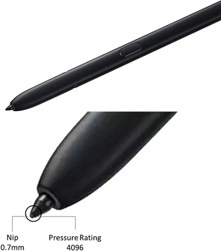 Miniatura 2 de Galaxy S23 Ultra S Pen sin repuesto Bluetooth para Samsung Galaxy S23 Ultra SM-S918B, SM-S918B/DS, SM-S918U, SM-S918U1, SM-S918W, SM-S918N, Negro