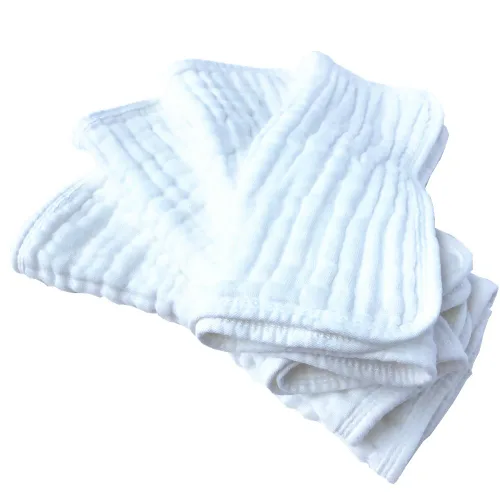 Miniatura 8 de Synrroe Paños para eructos grandes, paños de muselina para bebé, extra absorbentes y suaves, 6 capas de 20 x 10 pulgadas, 100% algodón