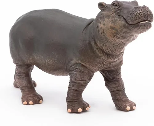 Miniatura 4 de Papo - Figura realista de hipopótamo bebé - A partir de 3 años - Colección Wild Life - Juego educativo de animales jóvenes - Juguete de idea