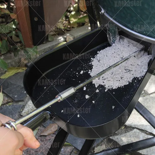 Miniatura 3 de Bandeja de cenizas compatible con herramienta de eliminación de cenizas de huevo verde grande, accesorios de huevos verdes, Kamado Grill Joe y otras