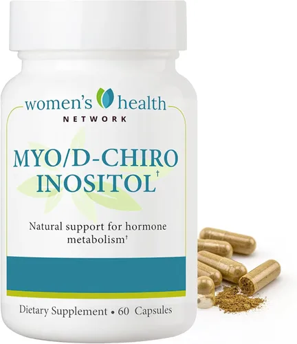 Myo & D-Chiro Inositol 40:1 Fórmula - Apoya la salud reproductiva de las mujeres, la regularidad menstrual y el equilibrio metabólico - Vegano -