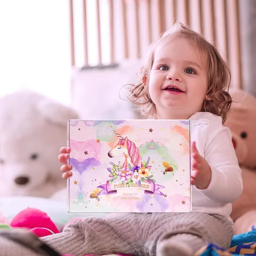 Miniatura 7 de Juguetes de unicornio para niñas de 4 a 6 años de edad, 5, 6, 7, 8, 9, 10 años, regalos de cumpleaños, jardín de infantes, regalo de graduación
