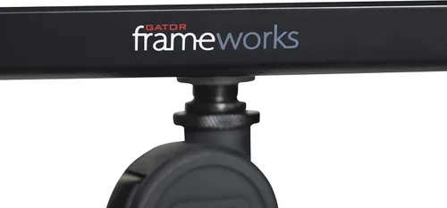 Miniatura 10 de Gator Frameworks Soporte múltiple para sujetar a (4) micrófonos con cable o inalámbrico (GFW-MIC-4TRAY)