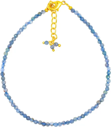Miniatura 27 de TGH Pulsera de cuentas naturales con piedras preciosas microfacetadas, joyería para ella, cristales curativos energéticos de piedra natal, cadena