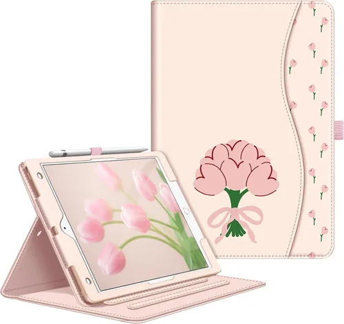 Miniatura 16 de Fintie - Funda para iPad de 9ª / 8ª / 7ª generación (2021/2020/2019) de 10.2 pulgadas - [Protección de esquinas] Funda con soporte de visualización