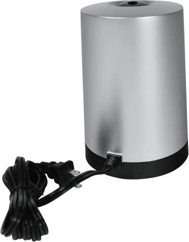Miniatura 4 de School Smart sacapuntas vertical para lápices, 6 x 4 pulgadas, eléctrico, Negro/Plateado